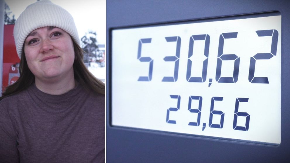 Priset för diesel och bensin har gått ned och det får Uppsalaborna att reagera.