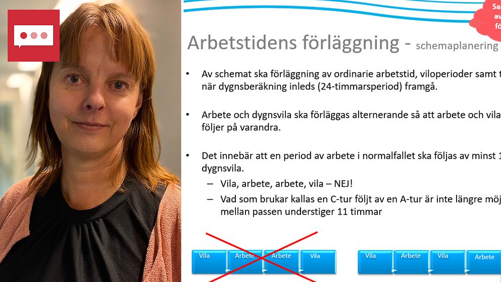 Tre frågor om dygsvila i region Västernorrland