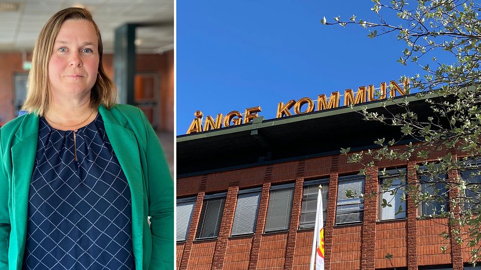 Eva-Lena Årmyr, biträdande skolchef och verksamhetschef för elevhälsan. Ånge kommunhus.