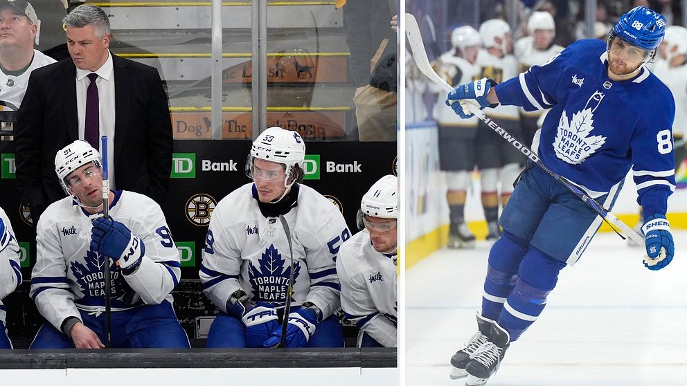 William Nylander saknades, då förlorade Toronto Maple Leafs.