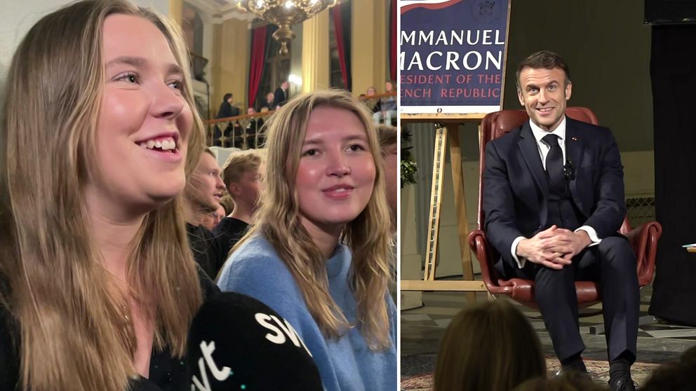 President Macron besökte Lunds universitet