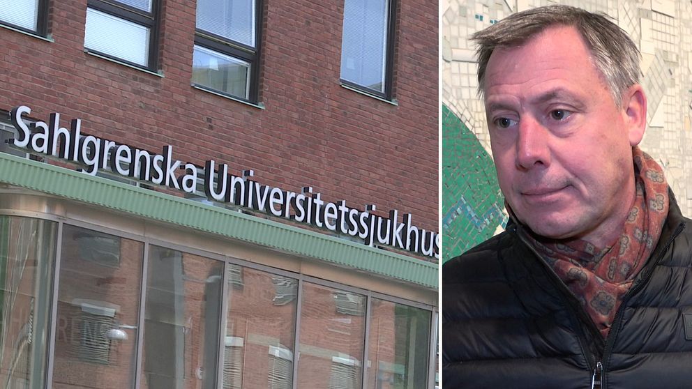 Sahlgrenskas universitetssjukhus och sjukhusdirektör Boubou Hallberg.