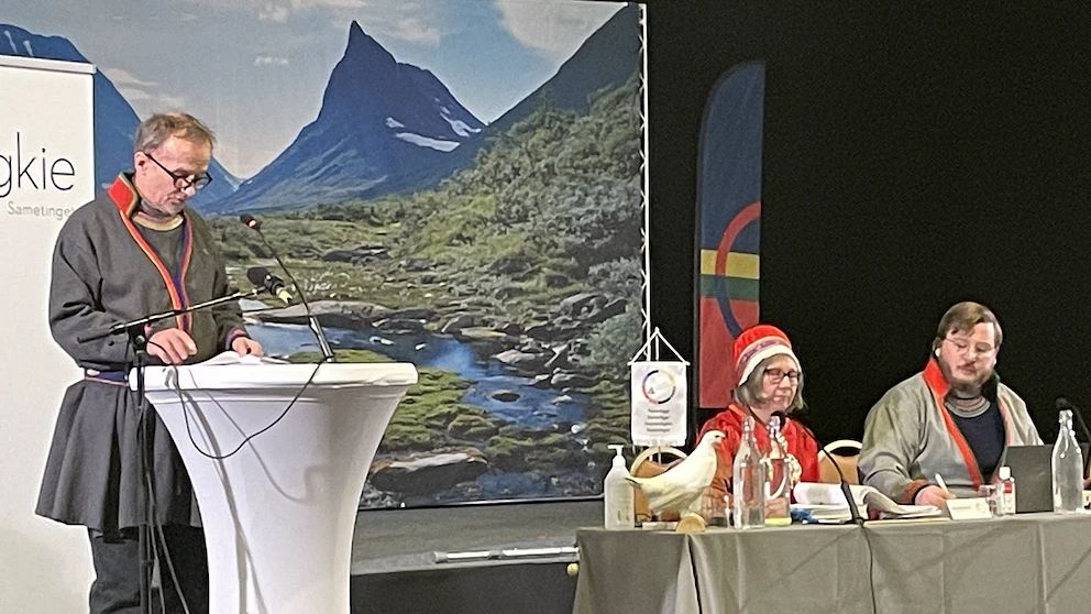 Sametingets plenum i Åre
