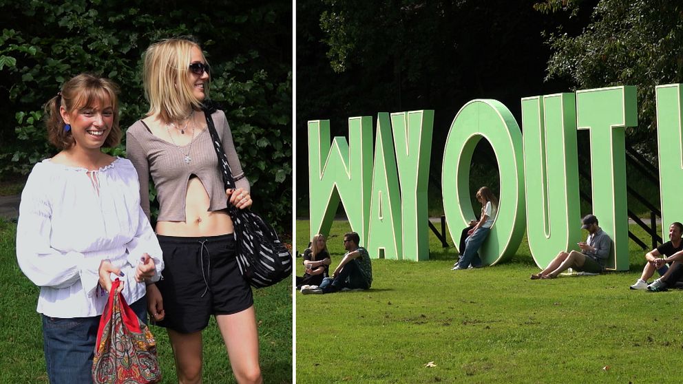 Två tjejer på Way Out West