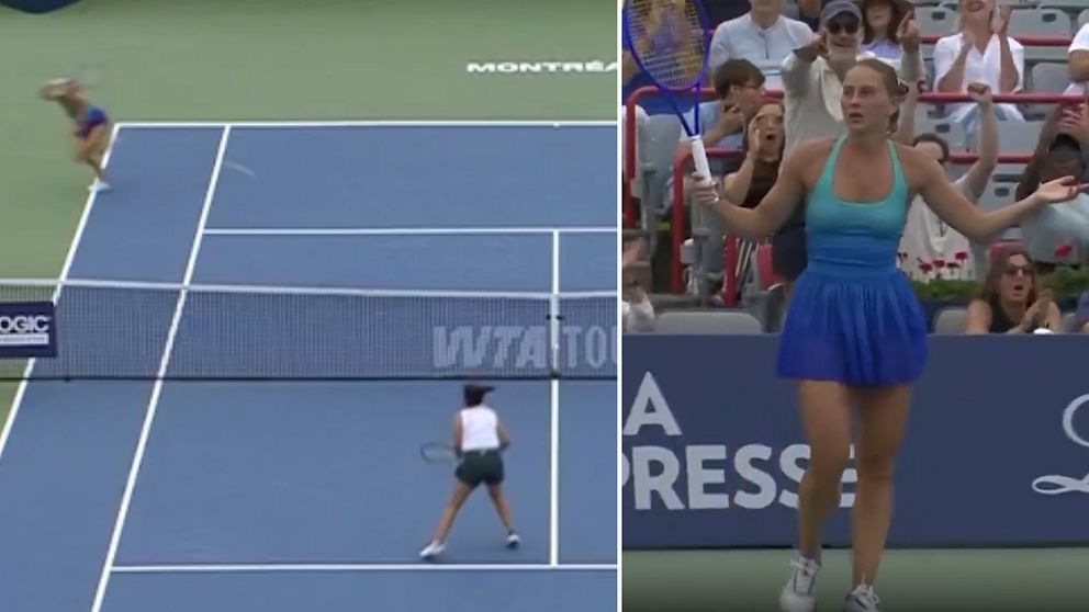 Tennis: Jätteskrällen: Victoria Mboko slog ut Coco Gauff | SVT Sport