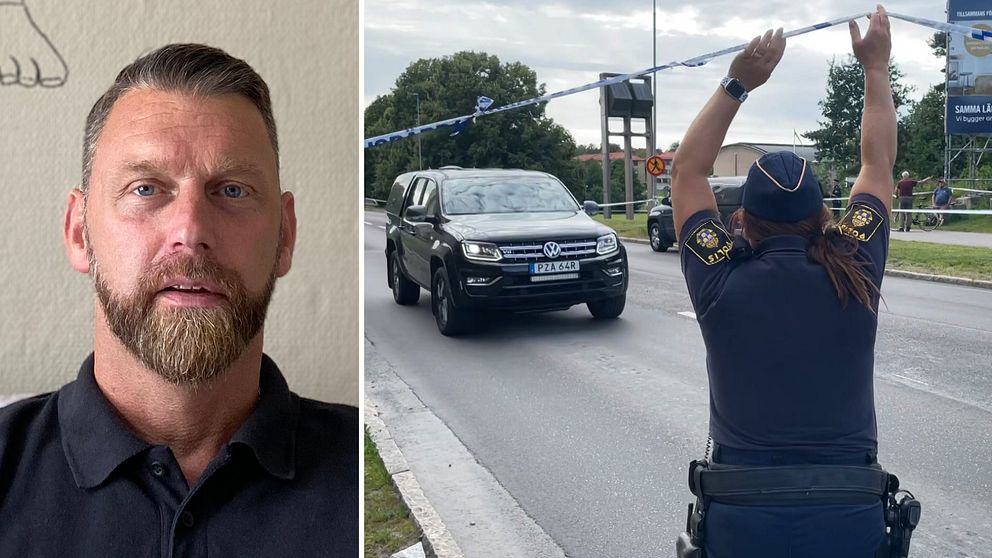 polisen efter brott i Berga, Peter Svensson avhopparverksamhet Stockholm