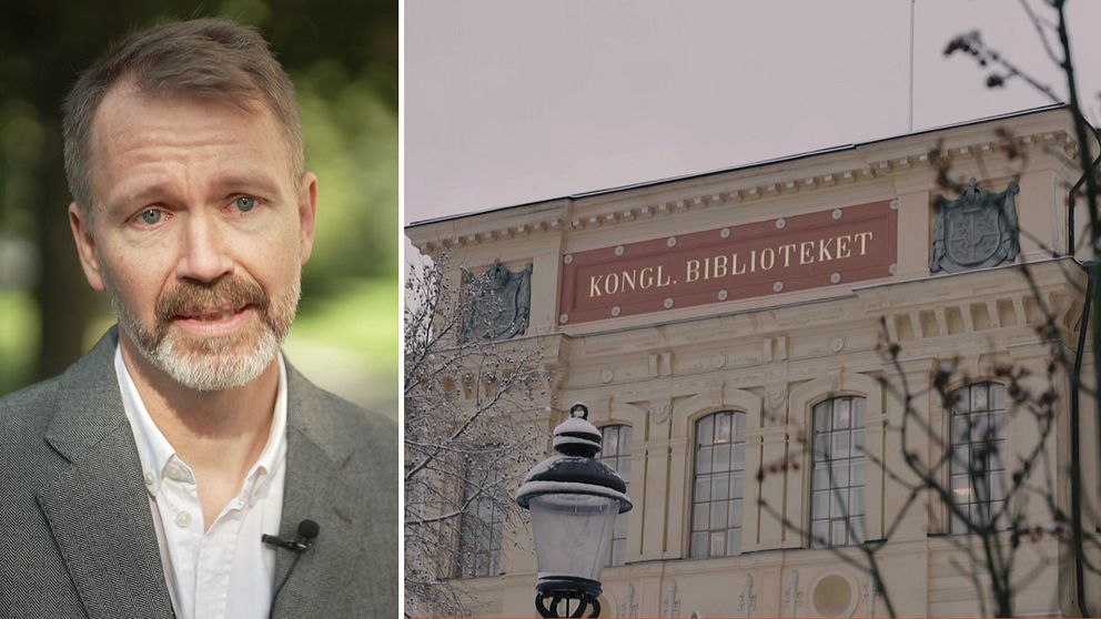 Oskar Laurin, enhetschef på avdelningen för bibliotekssamverkan vid Kungliga biblioteket