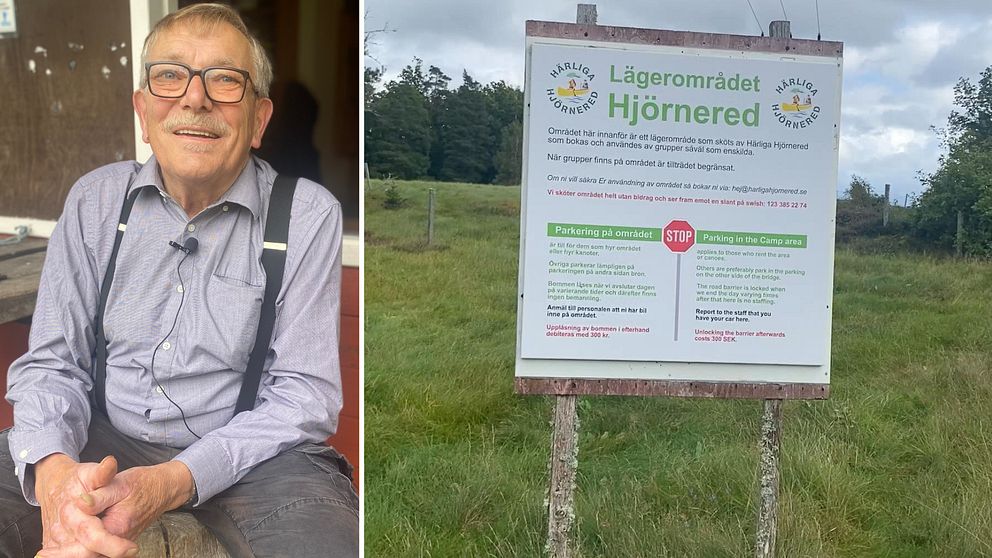 Elver Åkesson, grundare till Härliga Hjörnered i Laholm.