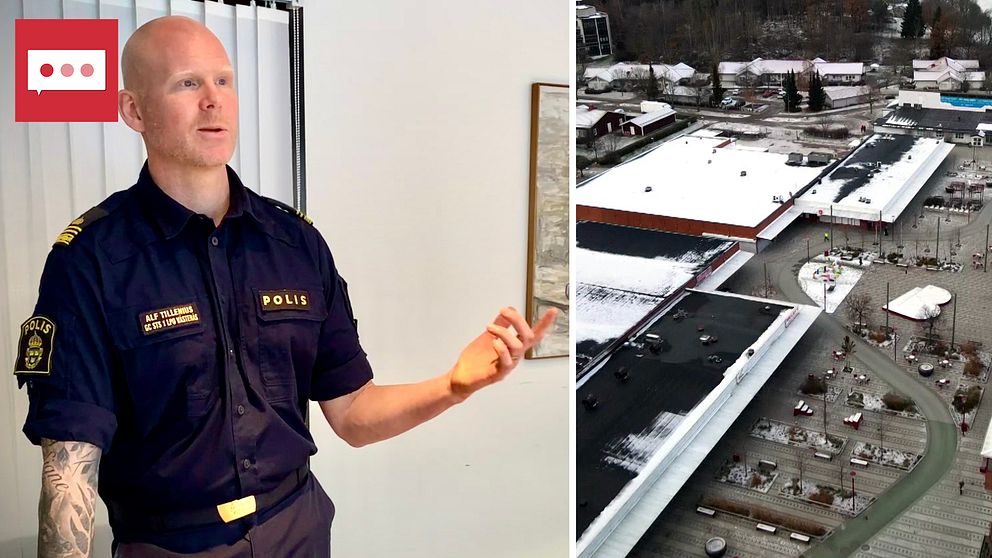 Alf Tillenius, inspektör, polisen Västerås.