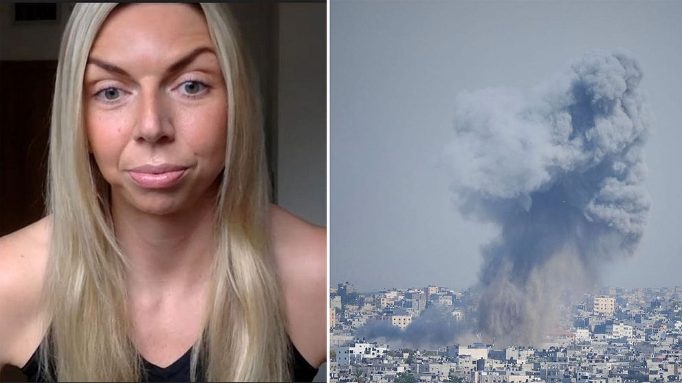 Basketspelaren Paulina Hersler befinner sig i det attackerade Israel.