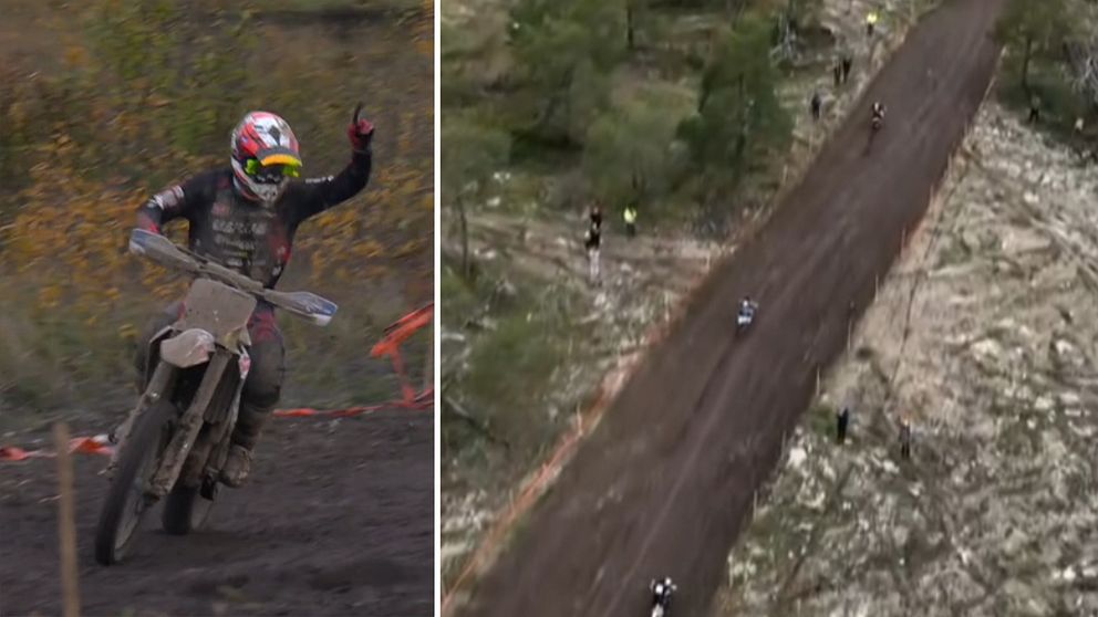 Albin Elowson fick en jättestart på Gotland Grand National.