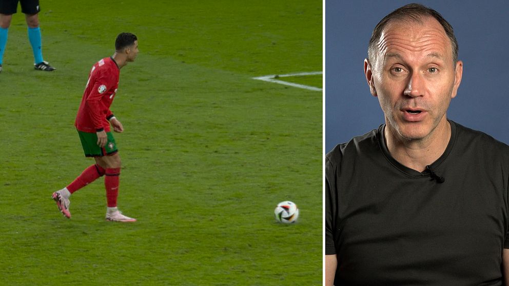 Cristiano Ronaldo och Jonas Eriksson