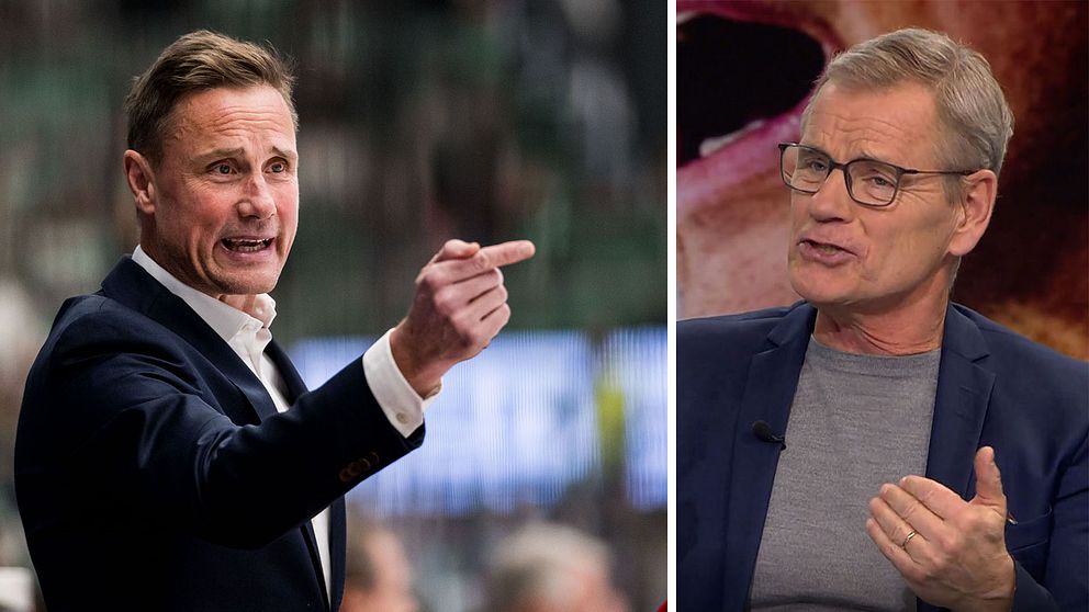 Roger Rönnberg och Håkan Loob.