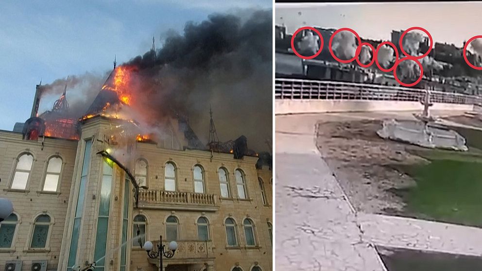 Här attackeras ”Harry Potter-slottet” i Odessa