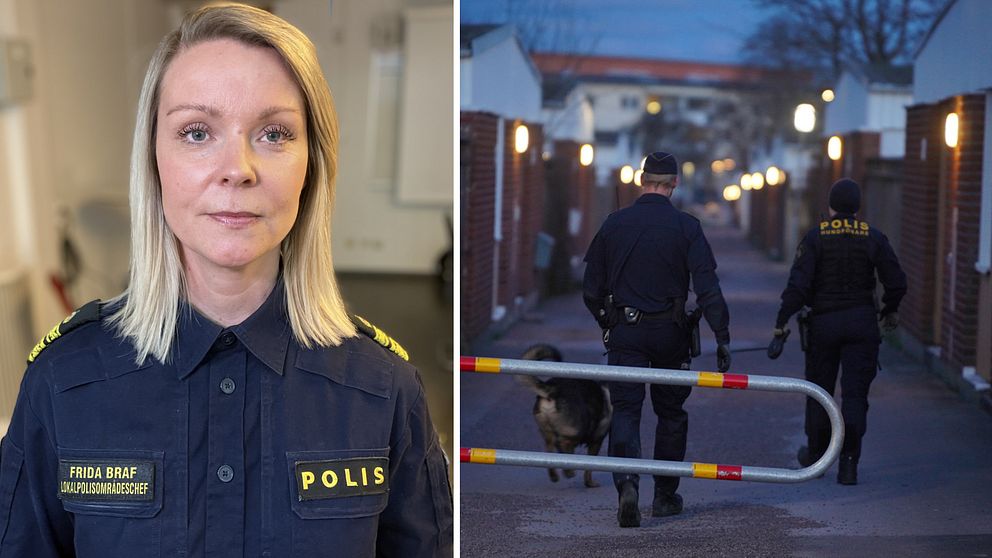 Frida Braf lokalpolisområdeschef Norrköping.