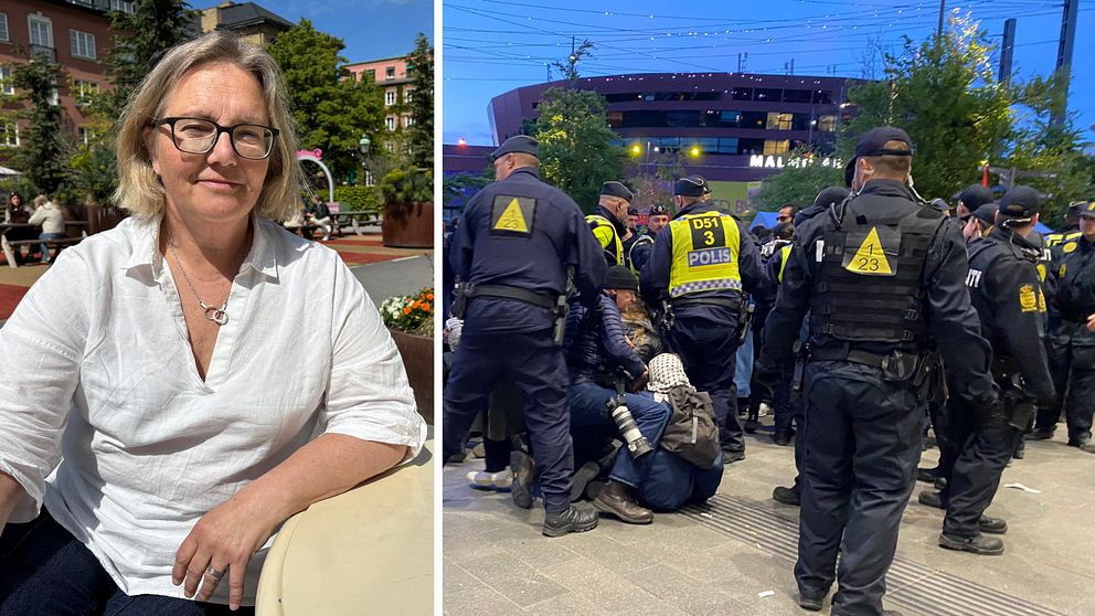 Malmö vill inte ha Eurovision nästa år. Anna Wittgren, marknadschef i Malmö stad.