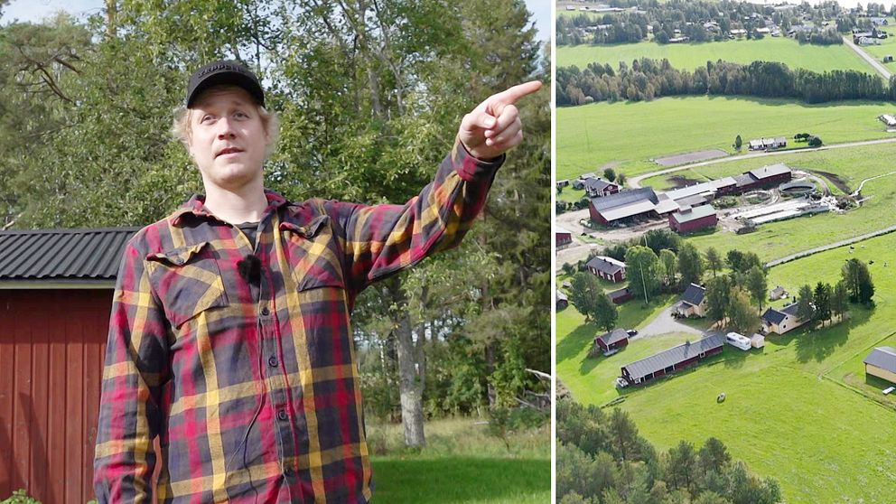 Marcus Näslund i norra Bredåker perkar och är orolig över att få en vätgasledning nära sitt hus.