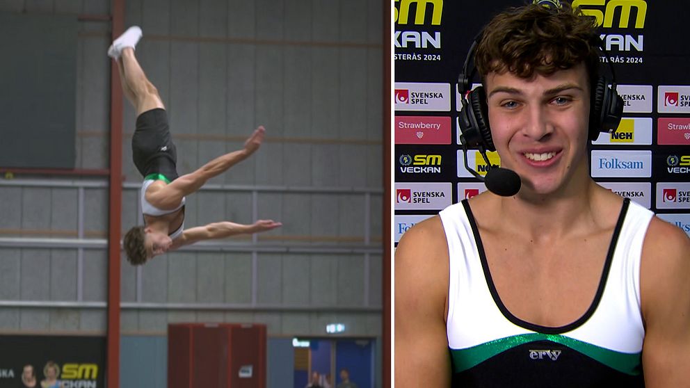 Gymnasten Jacob Carlén