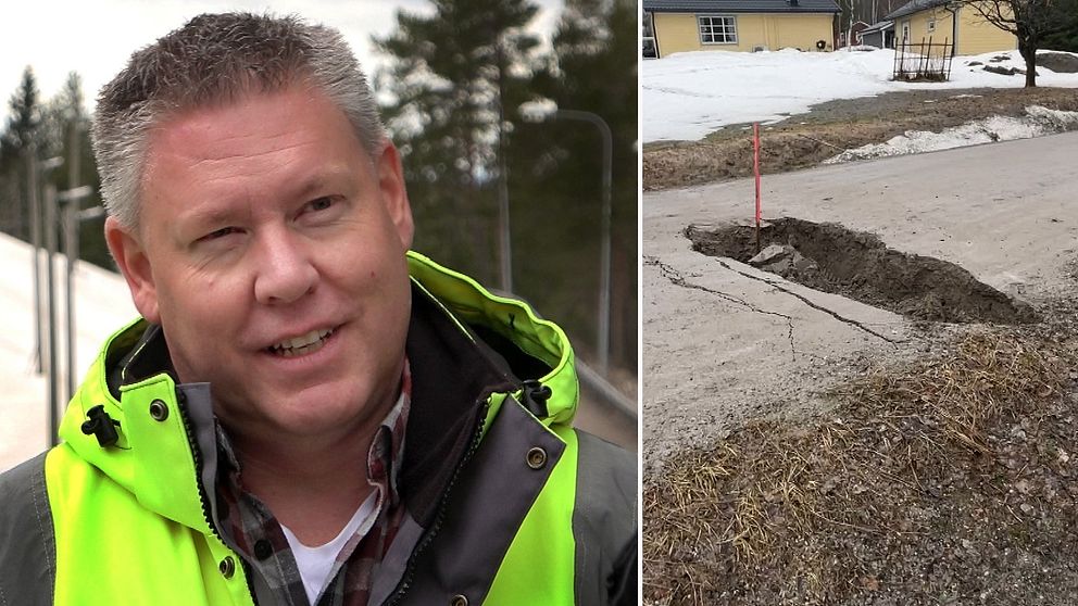 Kristofer Engstrand, Trafikverket – montage vägras 571:an utanför Matfors