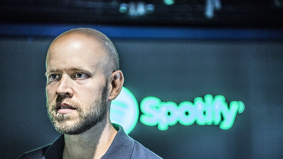 Daniel Ek, vd på Spotify