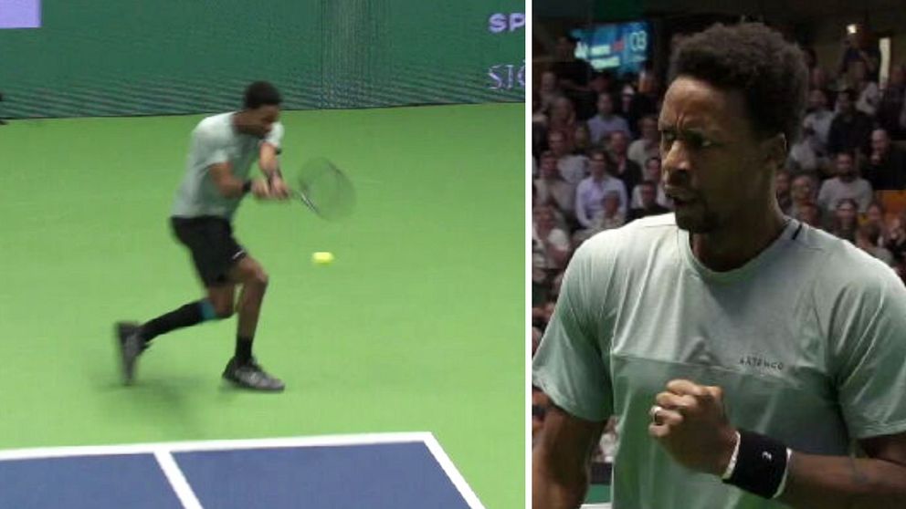 Se när Gael Monfils vinner Nordic Open