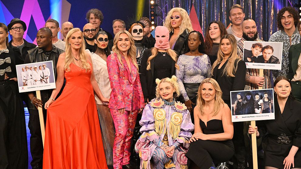Alla deltagarna i Melodifestivalen 2024