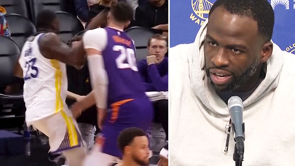 Här slår Draymond Green till motståndaren – stängs av: ”Det var inte meningen”