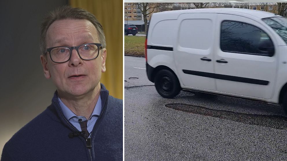 Juristen Olle Haglund och en väg med potthål