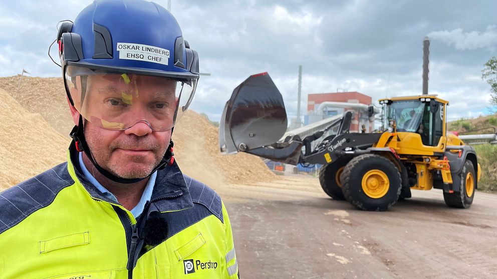 Oskar Lindberg, hållbarhetschef på Perstorp specialkemi