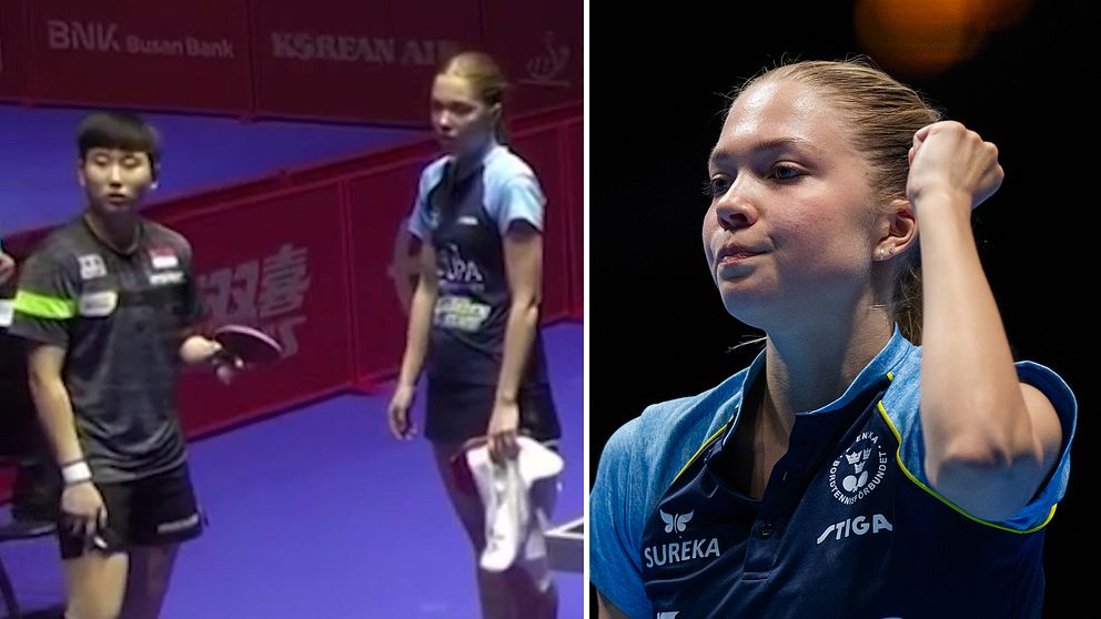 Stina Källberg vann för Sverige efter förvirrade bilderna