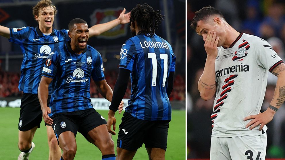 Atalanta slog Bayer Leverkusen i Europa League-finalen.