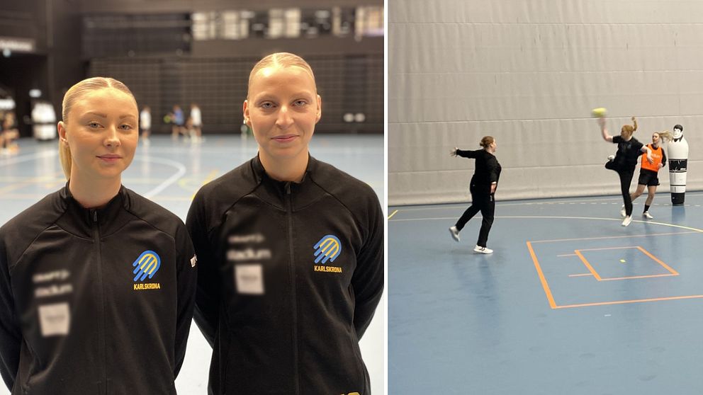 HF Karlskrona damlag handboll