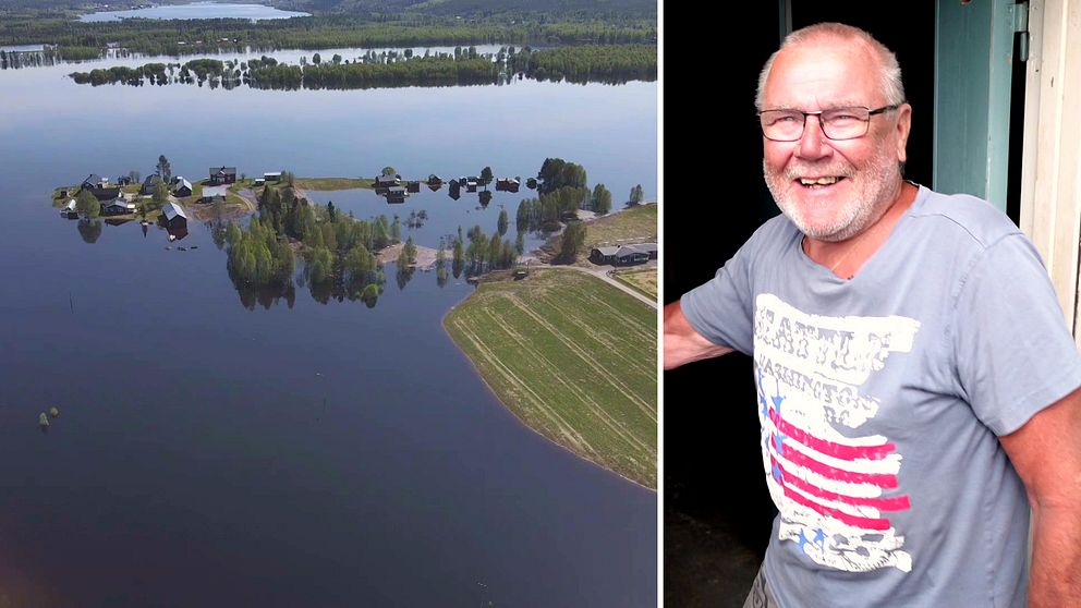 Översvämningarna i Juoksengi och Kjell-Hugo Mäki.