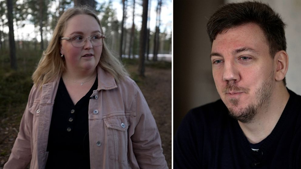 Karin Wingqvist är orolig för klimatet medan Johan Pettersson är klimatskeptisk. Båda är med i Sveriges nya nationella medborgarråd om klimatet.