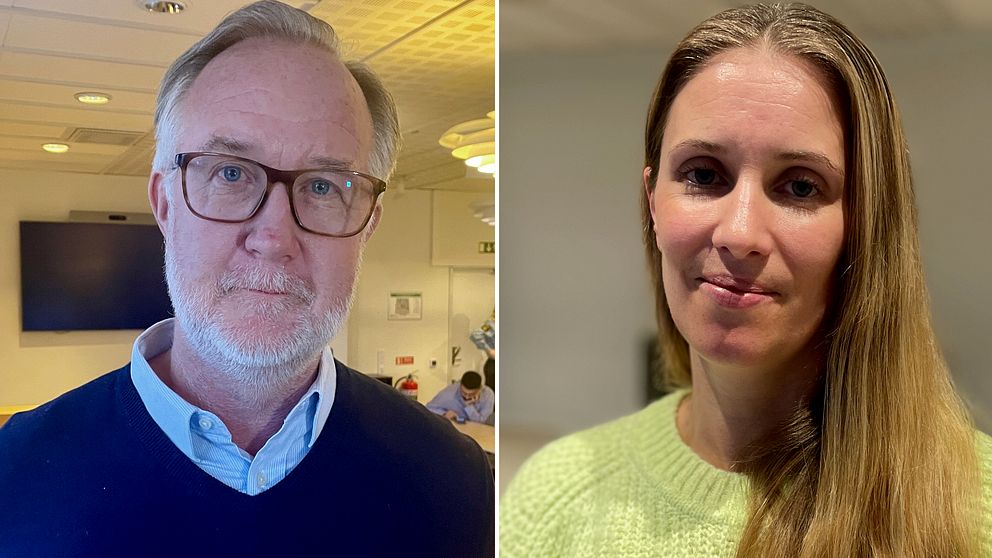 Ett montage med en bild på en man och en kvinna.