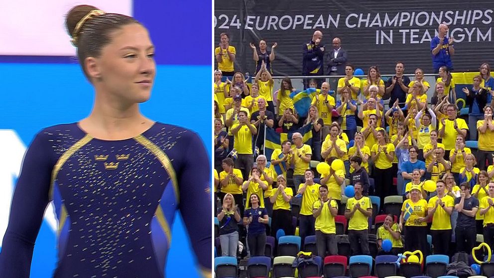 Svensk medalj i EM i truppgymnastik