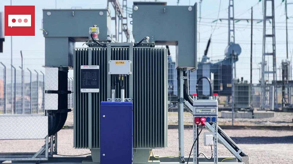 Batterilager i Hanhals utanför Kungsbacka