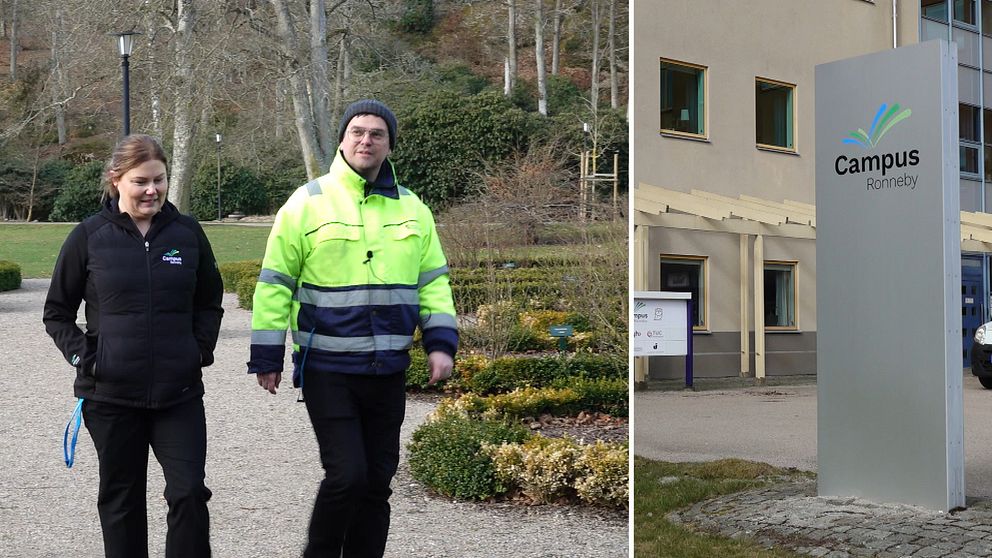 Ronneby kommun företrädare parkförvaltning och Campus Ronneby