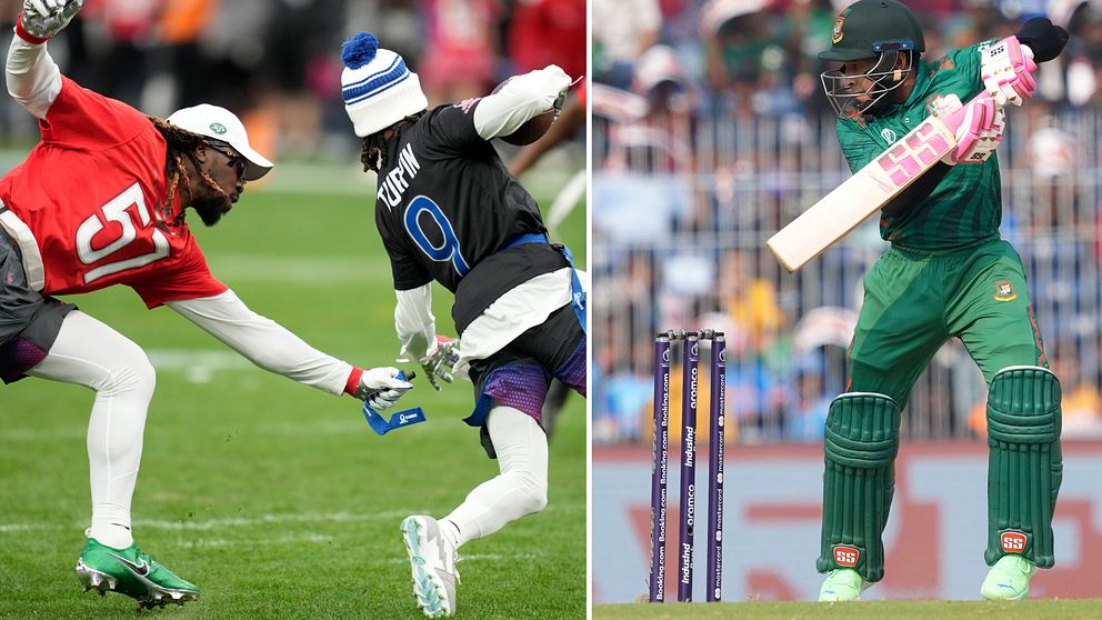 Flaggboll och cricket är två av de nya OS-sporterna.