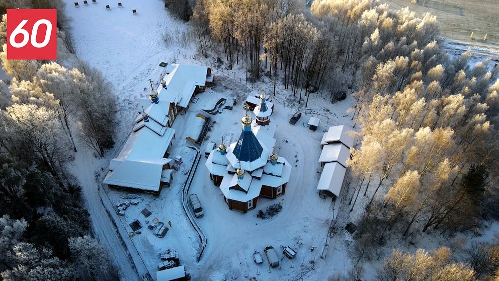 Rysk-ortodoxa kyrkan i Västerås visar sig ha kopplingar till Ryssland och Moskva.