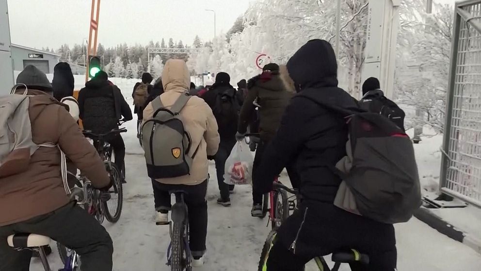 Migranter vid Finlands östgräns