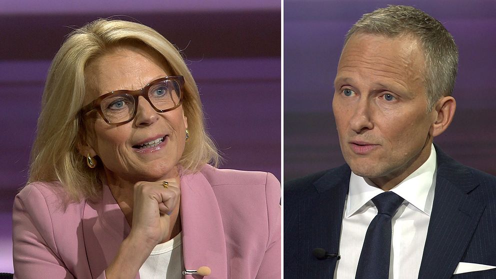 Elisabeth Svantesson och Anders Holmberg