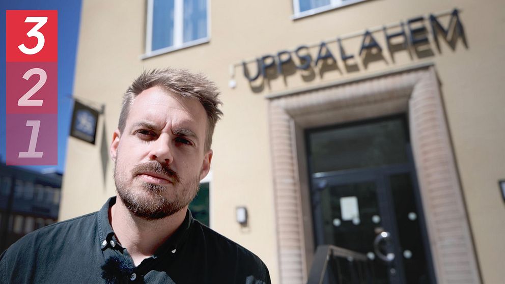 SVT:s reporter Christoffer Urborn