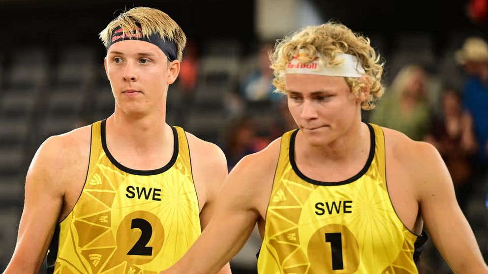 David Åhman och Jonatan Hellvig.
