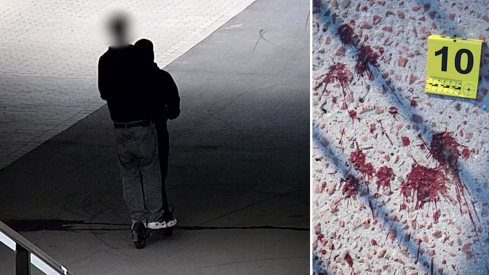 Bilder ur polisens förundersökningsprotokoll i Sidsjömålet.