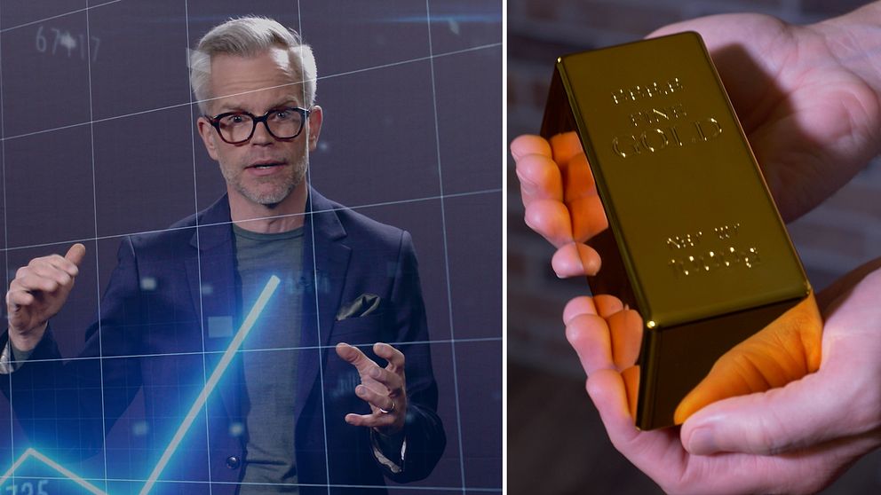 SVT:s ekonomikommentator Alexander Norén förklarar varför guldpriset ökar.