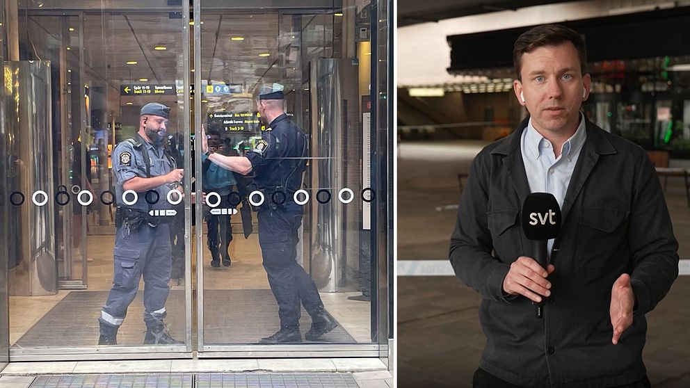 Reporter på plats Stockholm