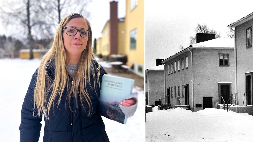 Sara Eresund, Katrineholms kommun, Gammal bild på barnrikehusen