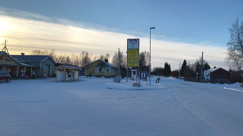 All bränsle är slut i svenska Karesuando.