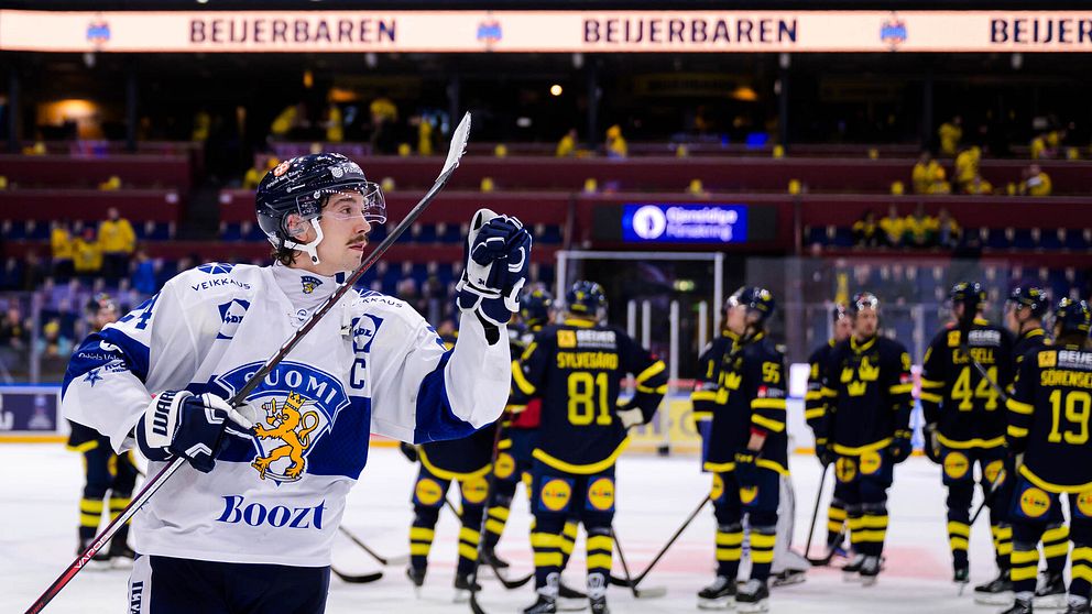 Finland vann mot Tre Kronor.